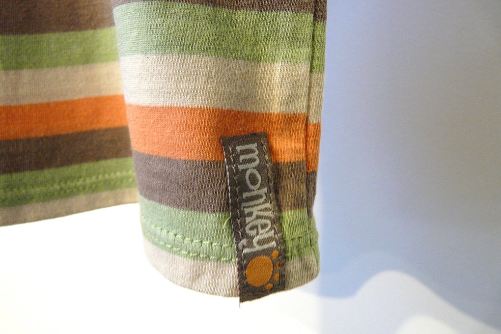 KENZO KIDS (Paris) FAUX SHEARLING COAT + SPROUT TEE + PUMPKIN PATCH CARGO JEANS 3-6 MONTHS - Image 7
