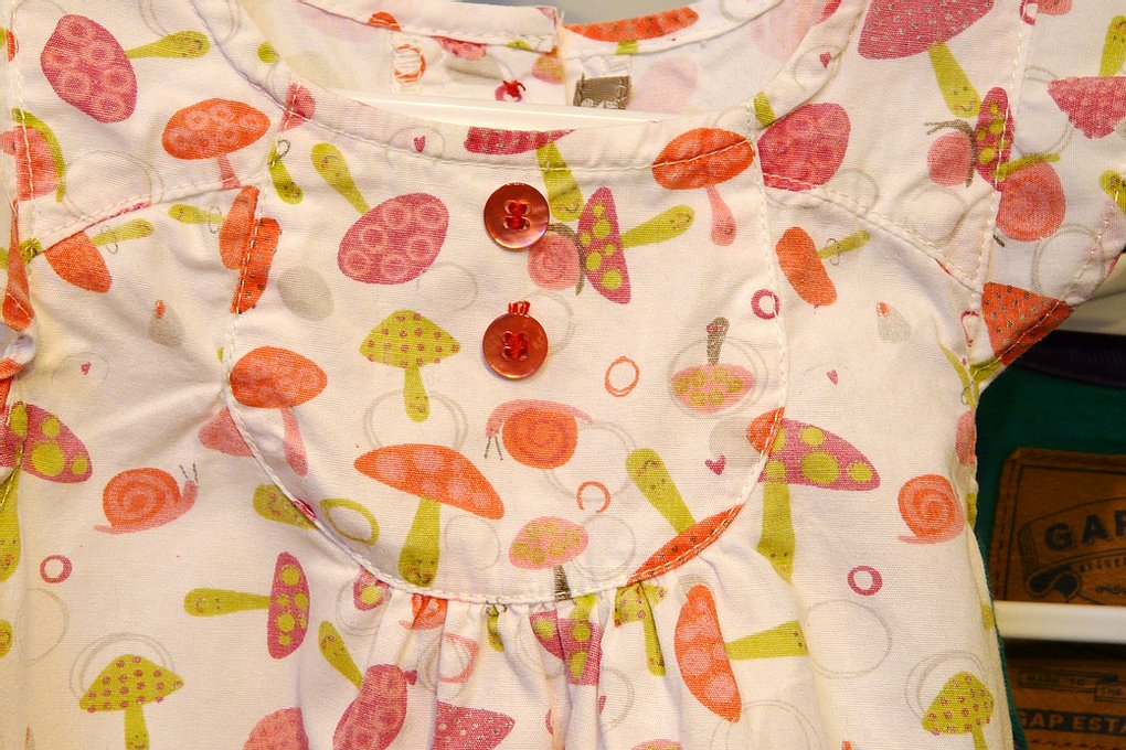 ORCHESTRA (Paris) DRESS + GAP DENIM JACKET 6-12 MONTHS - Image 3