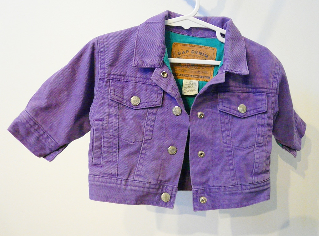 ORCHESTRA (Paris) DRESS + GAP DENIM JACKET 6-12 MONTHS - Image 7
