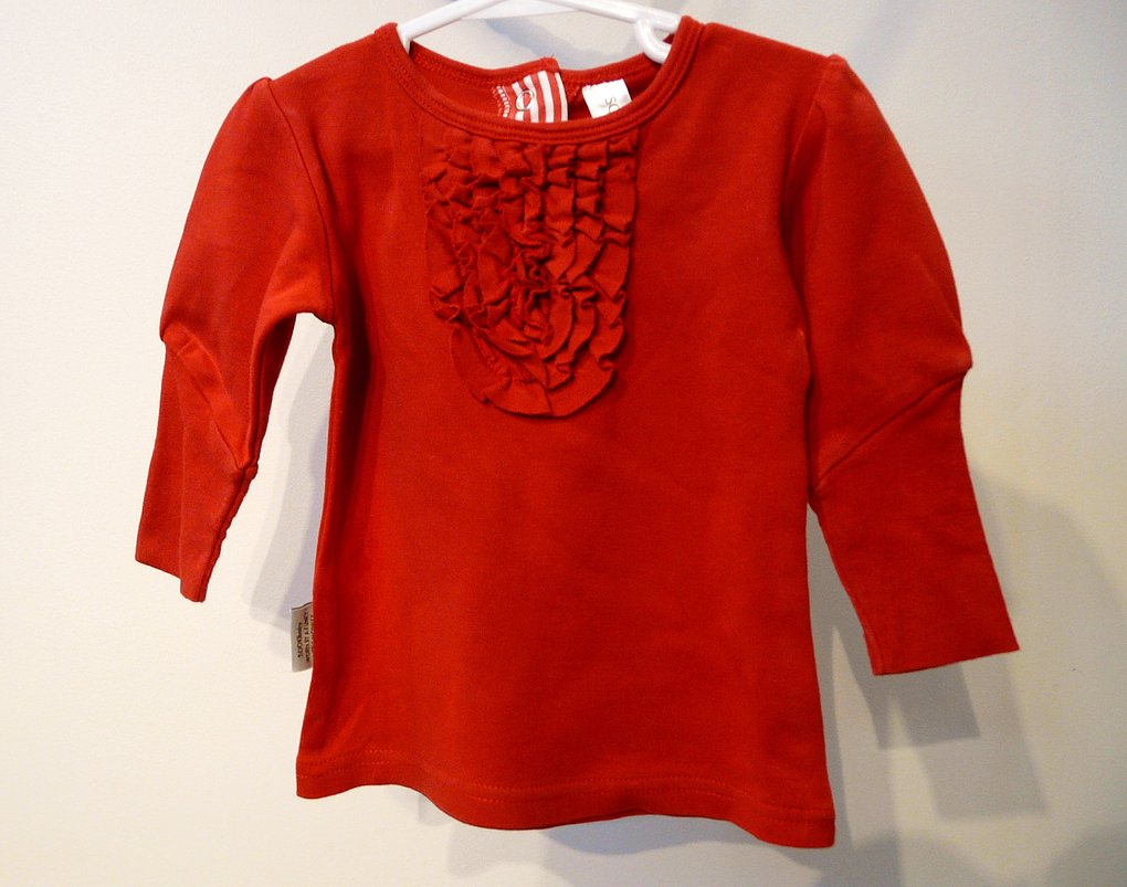 THE DISNEY STORE DUNGAREES + SOOKI BABY FANCY RUFFLE TOP 6-9 MONTHS - Image 4