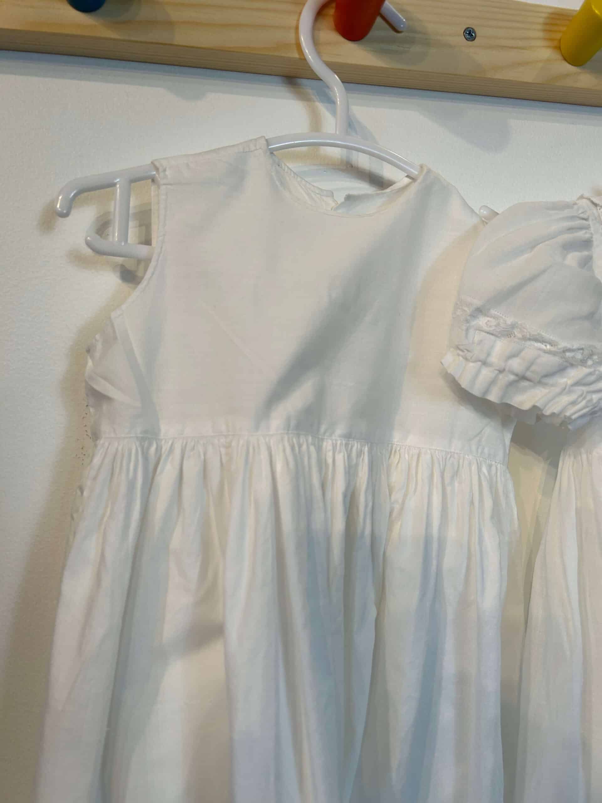 HEIRLOOM FRENCH GOWN + UNDER SLIP + BONNET + BOOTIES 0-6 MONTHS - Image 3