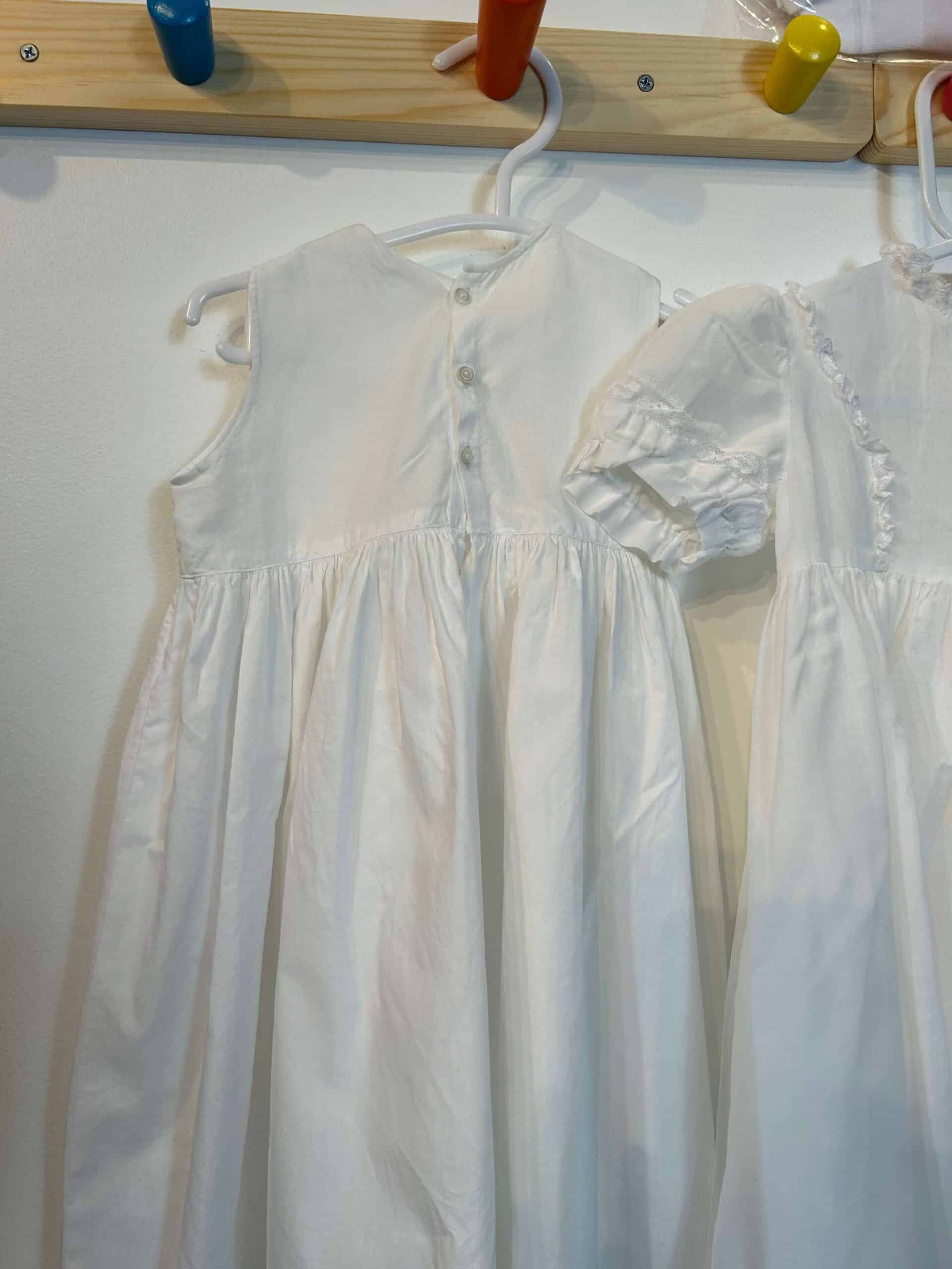 HEIRLOOM FRENCH GOWN + UNDER SLIP + BONNET + BOOTIES 0-6 MONTHS - Image 2
