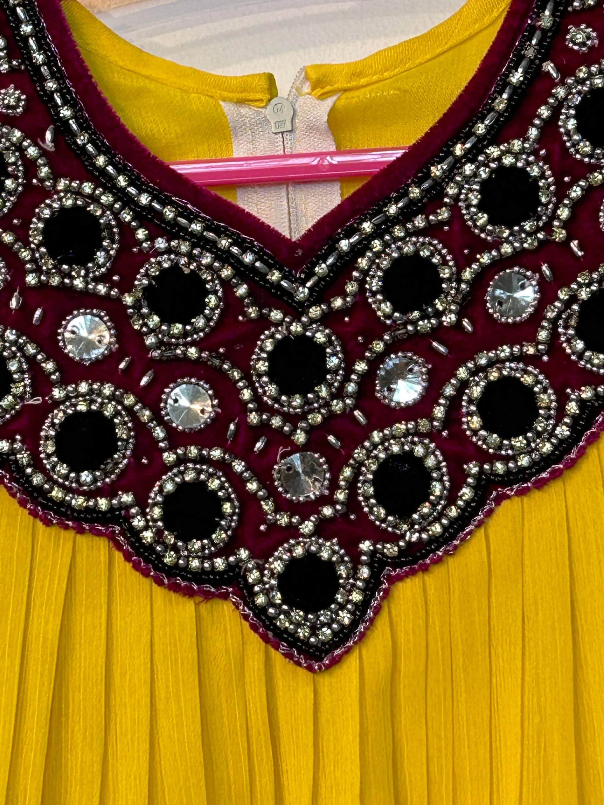 DIWALI MIRROR EMBROIDERY DRESS - Image 3