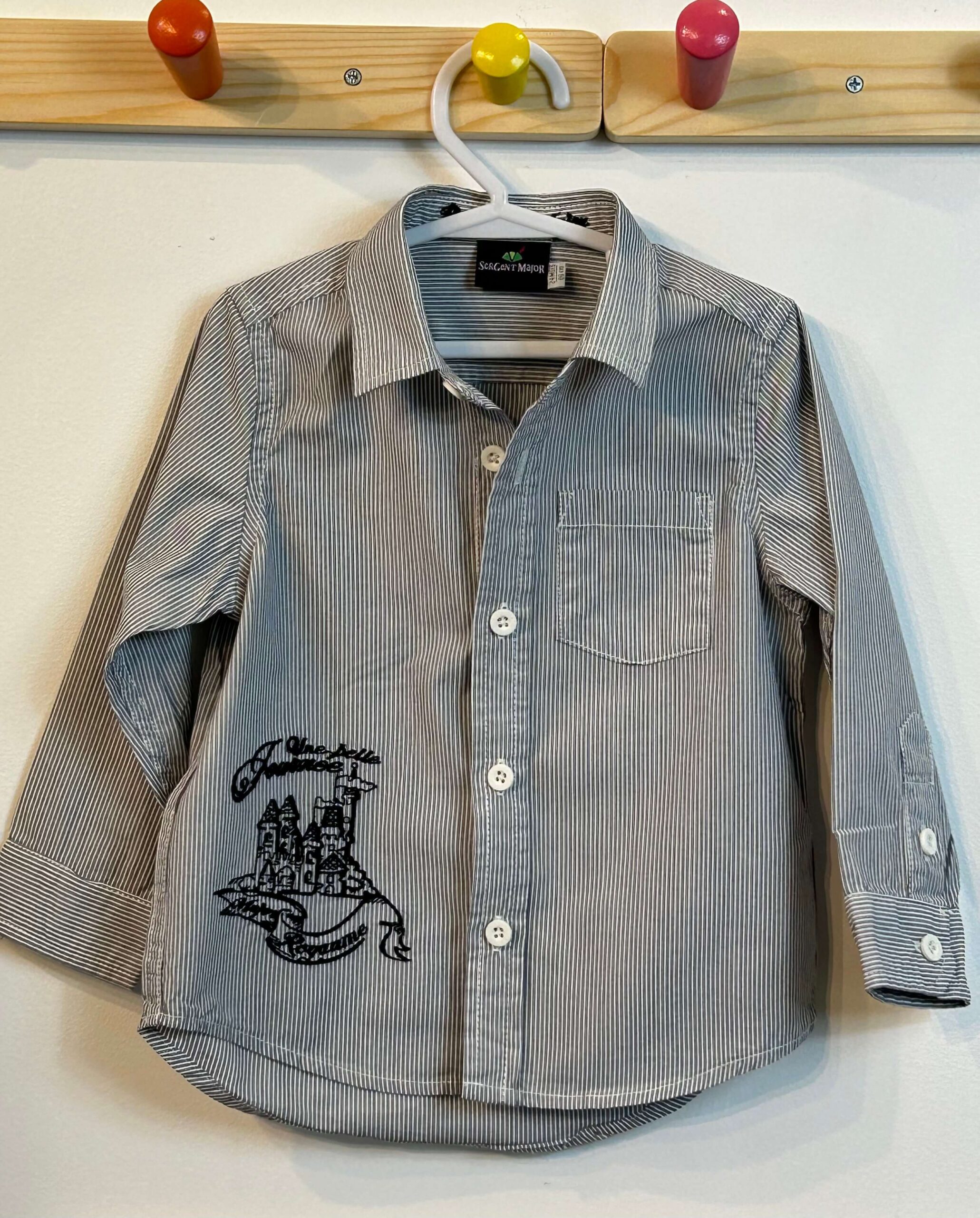 DANIELLE FASHION FORMAL JACKET + INDUSTRIE WAISTCOAT + SERGENT MAJOR (France) SHIRT+ G BOOT DENIM 1982 VINTAGE JEANS - Image 4