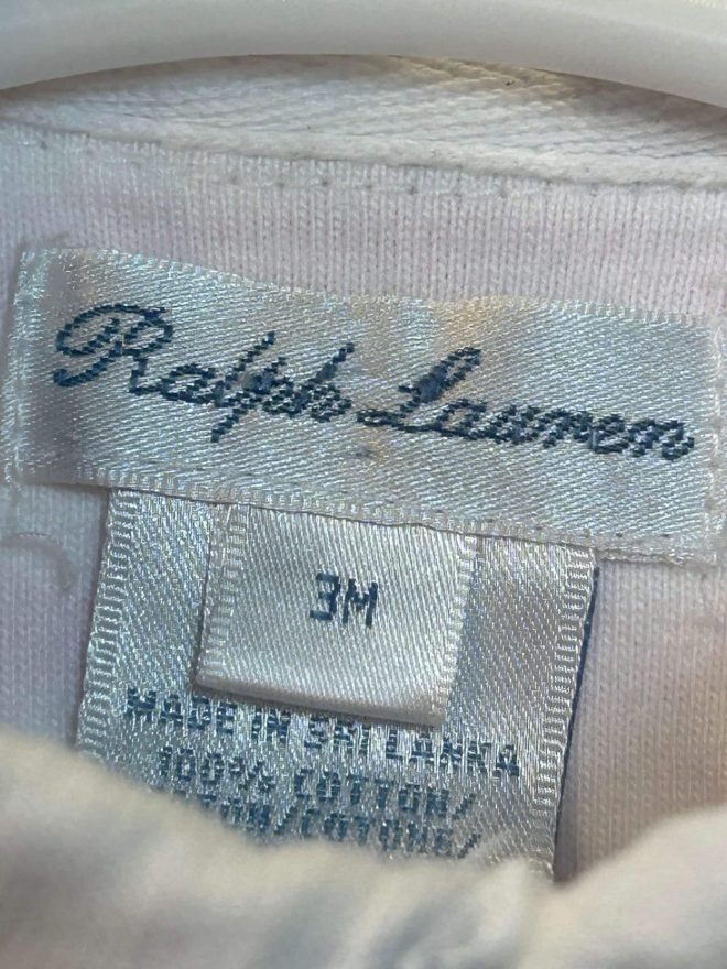 FRED BARE CARDIGAN+ TROUSERS+ RALPH LAUREN DRESS 0-3 months - Image 8