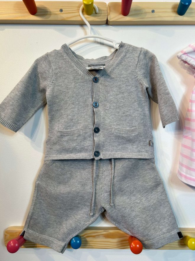 FRED BARE CARDIGAN+ TROUSERS+ RALPH LAUREN DRESS 0-3 months - Image 4