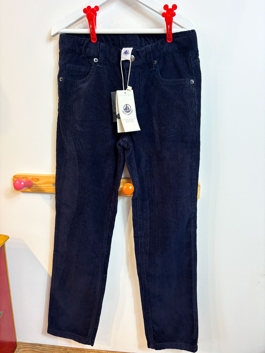 PETITE BATEAU (France) CORDUROY JEANS + ARKET (Sweden) WOOLLEN JUMPER + HOGWARTS ALUMNI TEE (Official Potter Merchandise) - Image 2