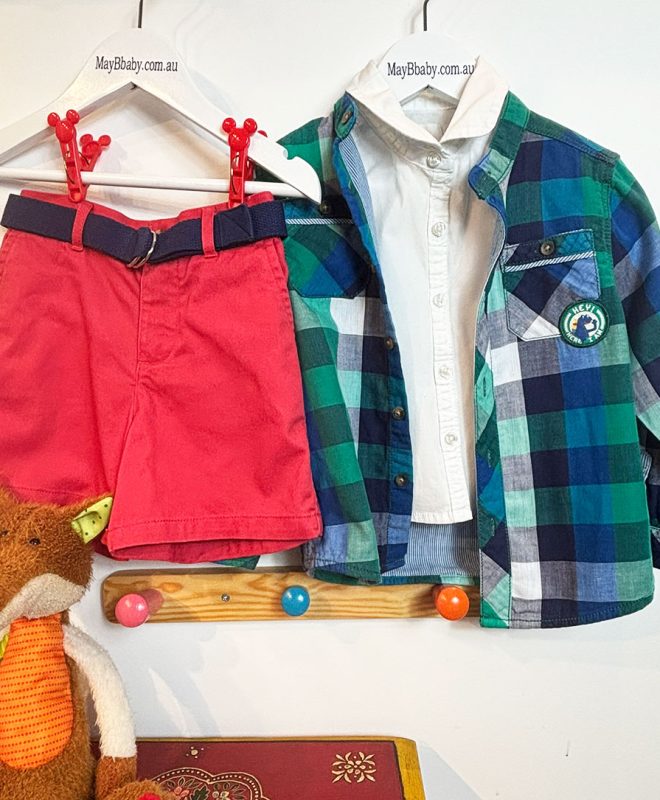 RALPH LAUREN SHORTS + LC WAIKIKI (France) JACKET + OLD NAVY SHIRT